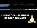 Grep command in - 12 practical examples of grep command egrep zgrep zegrep