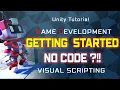Unity Tutorial - Start making game Unity Bolt Visual scripting