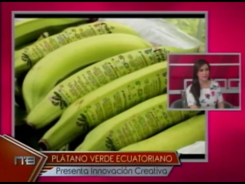 Plátano Verde Ecuatoriano presenta innovación Creativa