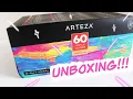 Arteza Acrylic 60 paint set UNBOXING EmilyArts