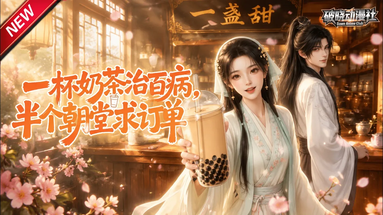 一杯奶茶治百病,半个朝堂求订单