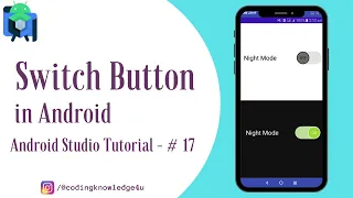 Switch Button in Android II Android Studio Tutorial -