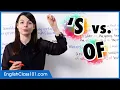 When to Use Of and When to Use the Possessive Form Learn English Grammar