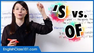 When to Use Of and When to Use the Possessive Form Learn English Grammar