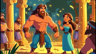 قصة شمشون ودليلة كرتون أطفال مسيحي دروس من الكتاب المقدس عن القوة والثقة بالله  قصة شمشون ودليلة كرتون أطفال مسيحي دروس من الكتاب المقدس عن القوة والثقة بالله