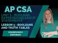 AP CSA - Unit 3 If Statements