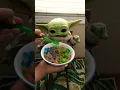 Lagu Changing baby Yoda Diaper 🍼👶 #babyyoda #shorts #starwars #cute￼