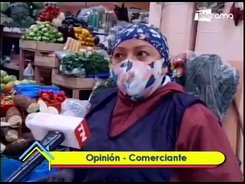 Medidas de bioseguridad en mercados de Quito