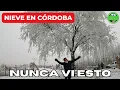 Download Lagu Snowfall rarely seen in Córdoba - Snow in Altas Cumbres 2025