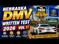 Nebraska Permit Practice Test 1 50 Questions to Pass DMV Permit Test 2026