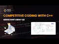Merge Sort Array Q2 in C CipherSchools