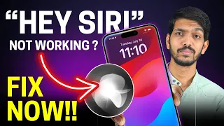 Siri Is Not Listening To Me Hey Siri Not Working Not Responding In IPhone IOS18 FIX NOW Hindi 