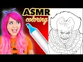 Pennywise It ASMR Coloring for Relaxation Calming ASMR Sounds for Stress Relief Sleep