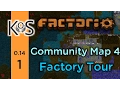 Factorio Community Map 4 Ep 1 Factory Tour Vanilla Co-op Multiplayer v 0 14