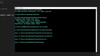 170 Flask Tutorial 8 Templates Passing Data