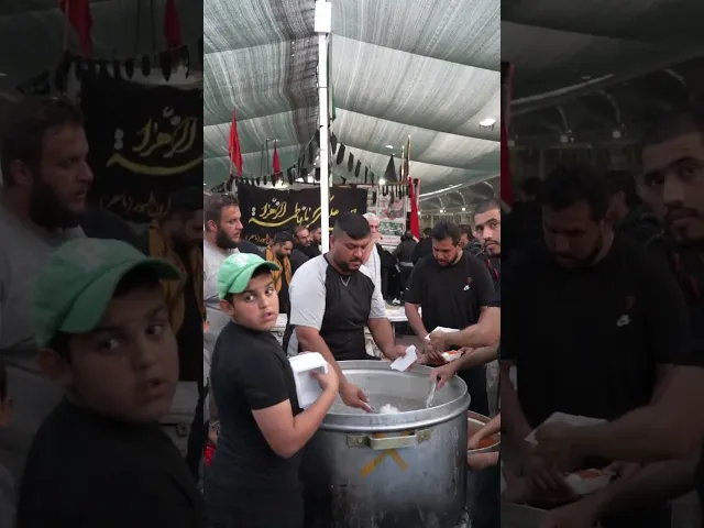 ⁣روايات ودمعات ومسيرات وحشود ترتل  اسماع الدهر تراتيل الخلود فعزاء الأربعين العالمي قائم بعين القائم