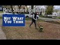 The Best Starter Fertilizer For Grass Seed Is DIY