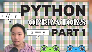Study Python with Tinateach Operators part 1