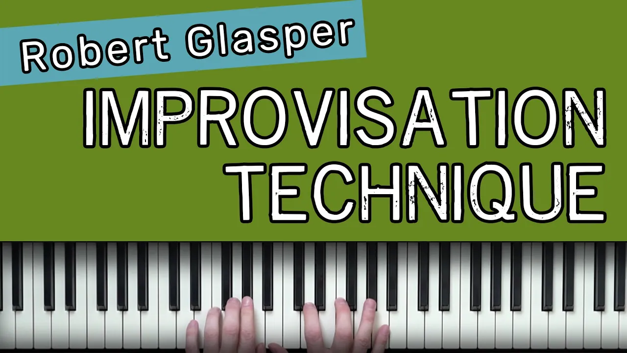 Learn This Hip Improvisation Technique (Robert Glasper Style)