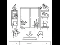 Cozy Kitchen Coloring Page Relaxing Color With Me Cozy Aesthetic 10 Minutes