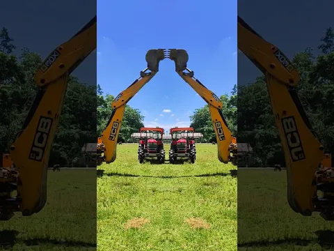 SHORT bucket video 💥💥💥#jcbvideo #tiktok#remix #backhoe #cartoon #popular #cat#tractor