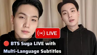 BTS Suga LIVE With Multi Language Sub Min Yoongi Live Full All Subs 