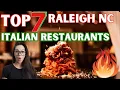 Top 7 Italian restaurants in Raleigh NC Monica Bellucci Approved