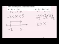 Writing and Solving Compound Inequalities 2 5 Big Ideas Math - Algebra 1