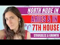 The PARADOX PLACEMENT North Node In ARIES AND in 7th House Watch this