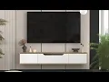How to Install a Floating TV Stand Quick DIY Guide Easy Wall Mount Guide Cover Adjustments