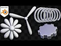 How to Array Objects Around in a Circle in Blender Tutorial