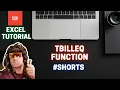TBILLEQ Function Microsoft Excel Tutorial
