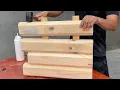 Download Lagu Craft A Sturdy Table From Solid Wood // Amazing Woodworking Skills