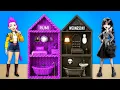 Lagu We Built an Amazing Doll House in Real Life - KPop Demon Hunters vs Wednesday