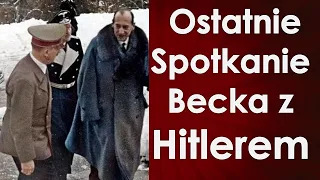 Beck w Berchtesgaden - ostatnie spotkanie z Hitlerem (5 I 1939)