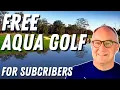 FREE bucket of balls Aqua Golf in Redding California Living in Redding California