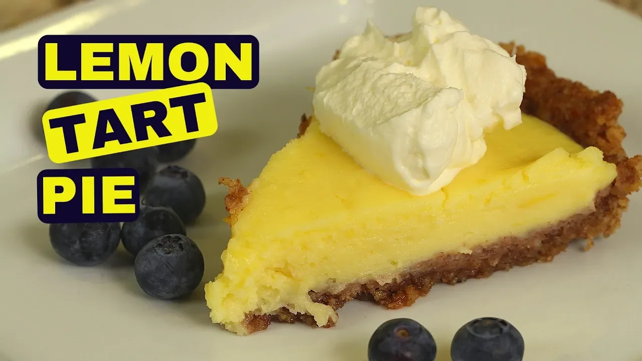 How To Make Lemon Tart Pie   Gluten Free