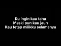 Kuingin Kau Tau - Astrid ft Adrian Martadinata Lirik