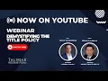 Demystifying the Title Policy - Webinar