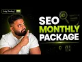 How to Create SEO Monthly Packages for Clients