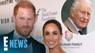 King Charles Addresses Prince Harry & Meghan Markle's Royal Status | E! News