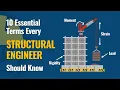 10 Essential Terms Every Structural Engineer Must Know