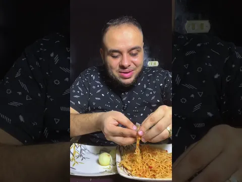 البصل بالأندومي ترند 😱🔥