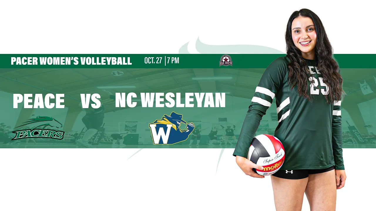 William Peace Women's Volleyball vs. North Carolina Wesleyan