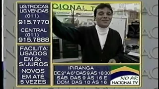 NACIONAL TV NO AR BOB GALEBE 05 06 1993