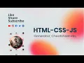 HTML CSS JS Generator Cheatsheet etc
