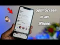 How to enable Split screen feature in any iPhone Split screen in any iPhone