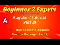 Angular Custom Package Part - 2 How to create a reusable grid