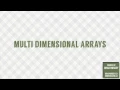 Multi Dimensional Arrays