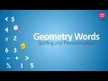 Geometry words Geometry vocabulary Kids Channel